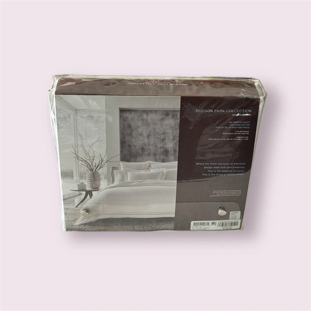 Hudson Park King Fitted Sheet